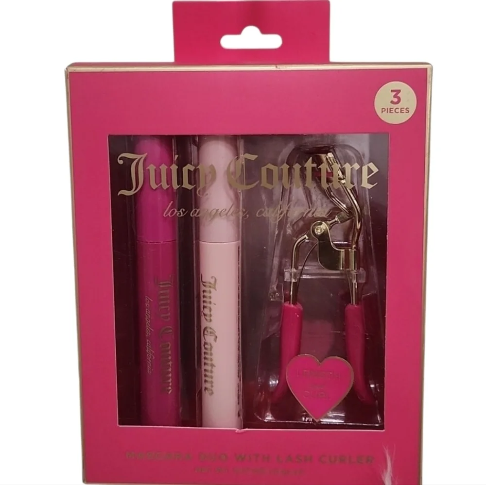 💕▪️Juicy Couture▪️Pink Mascara Duo with Lash Curler